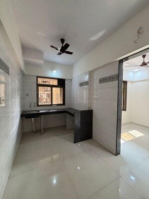 Kitchen in 1 BHK Builder Floor at Shree Ganesh Bhuvan CHS, Bhandup West – for Sale