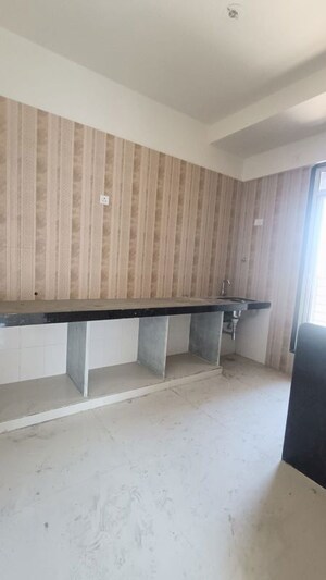 Kitchen in 3 BHK Apartment at Sheth Zuri, Laxmi Nagar – for Rent