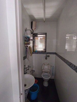 Attached Bathroom in 3 BHK Apartment at Prestige Court, Khar West – for Sale