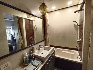 Attached Bathroom in 3 BHK Apartment at Prestige Court, Khar West – for Sale