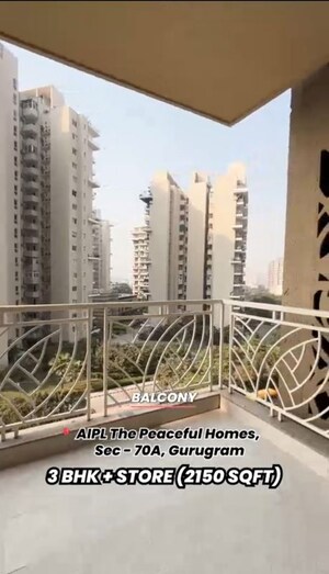 3 BHK Apartment – Exterior View View at AIPL The Peaceful Homes, Sector 70a - for Sale