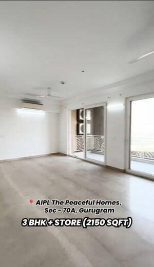 Living Room in 3 BHK Apartment at AIPL The Peaceful Homes, Sector 70a – for Sale