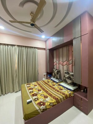 Bedroom in 1.5 BHK Apartment at Sheth Zuri, Laxmi Nagar – for Rent