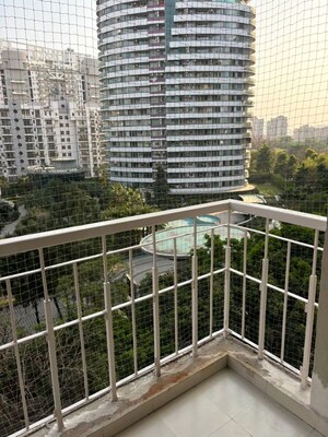 Balcony in 4 BHK Apartment at Mahagun Maple, Sector 50 – for Rent