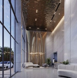 Living Room in 3 BHK Apartment at Walkeshwar – for Sale