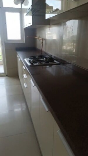 Kitchen in 3 BHK Apartment at Emaar Palm Gardens, Sector 83 – for Rent
