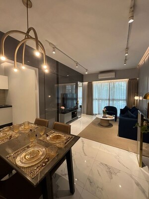 Living Room in 1 BHK Apartment at Ashford Regal, Bhandup West – for Sale