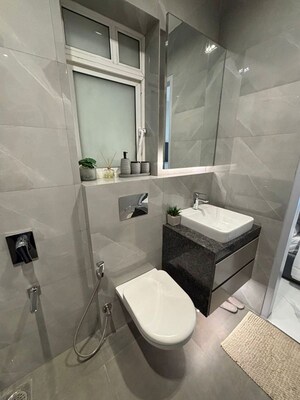 Bathroom in 2 BHK Apartment at Ashford Regal, Bhandup West – for Sale