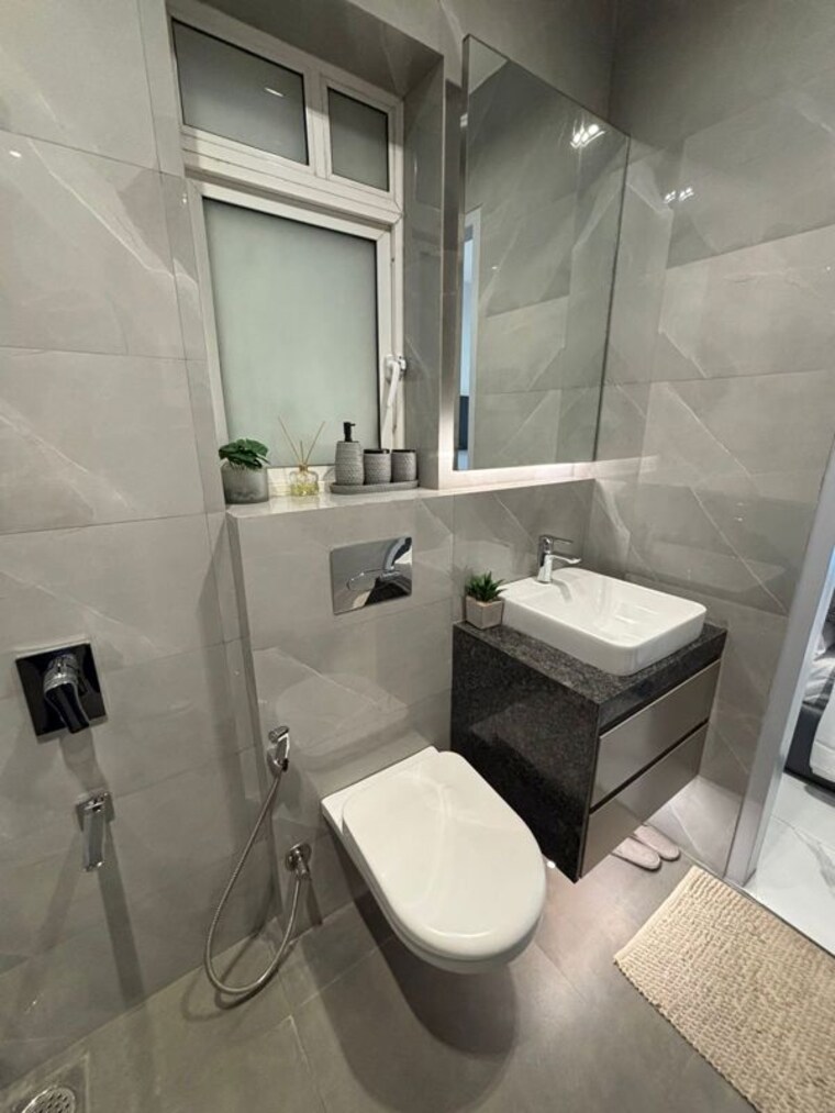Bathroom, ashford-regal 2 Bedroom 601 Sq.Ft. Apartment In Bhandup West Mumbai 10149501