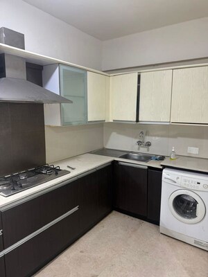 Kitchen in 2 BHK Apartment at Suryamukhi Garden Apartment, Vittal Mallya Road – for Rent