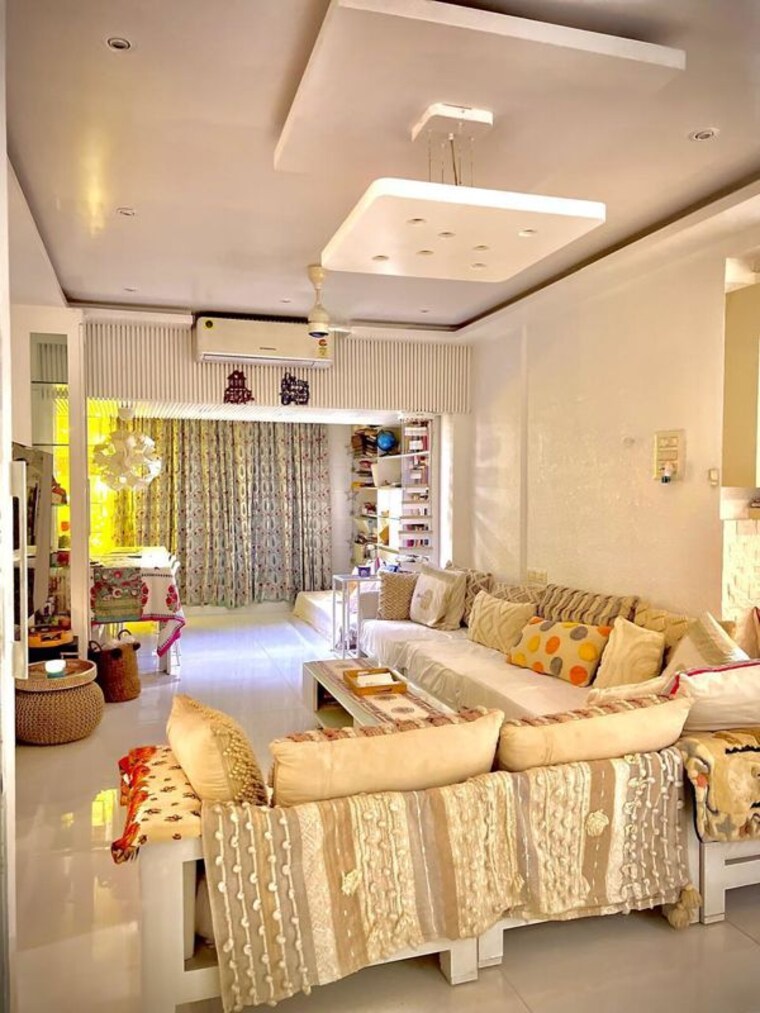 Living Room, cidco-millennium-tower 3 Bedroom 1500 Sq.Ft. Independent House In Sanpada Navi Mumbai 10149656