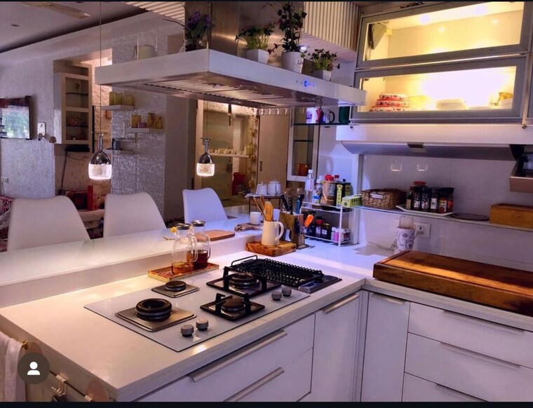 Kitchen, cidco-millennium-tower 3 Bedroom 1500 Sq.Ft. Independent House In Sanpada Navi Mumbai 10149656