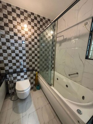 Bathroom in 4 BHK Apartment at Baner – for Rent