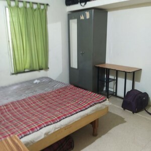 Bedroom in 2 BHK Apartment at Shriram Nagar CHS, Aundh – for Rent