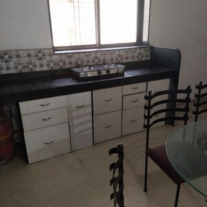 Kitchen in 2 BHK Apartment at Shriram Nagar CHS, Aundh – for Rent