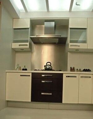 Kitchen in 4 BHK Apartment at PR Soham Apartments, Walkeshwar – for Sale