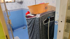 Bathroom in 1 BHK Apartment at Shriram Nagar CHS, Aundh – for Rent