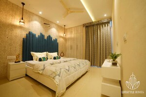 Bedroom in 3 BHK Builder Floor at VIP Ashiana Homes, Vip Road – for Sale