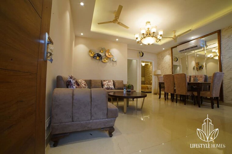 Living Room, vip-ashiana-homes 3 Bedroom 1650 Sq.Ft. Builder Floor In Vip Road Zirakpur 10149879