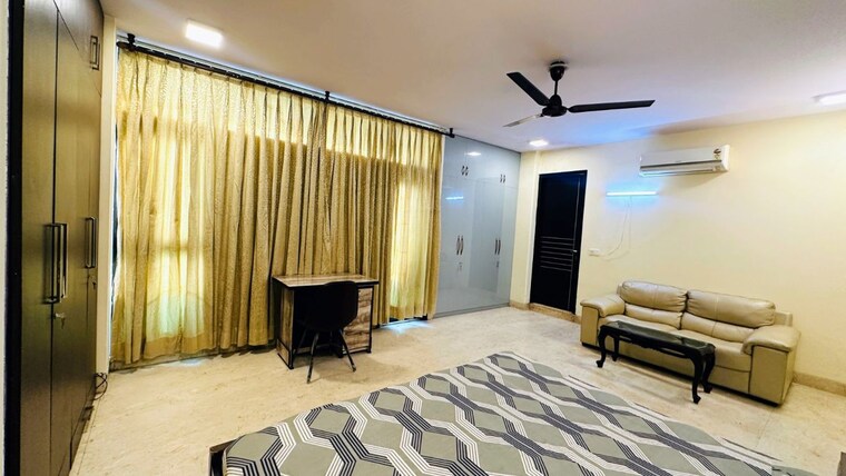 Master Bedroom, hauz khas 3 Bedroom 1800 Sq.Ft. Builder Floor In Hauz Khas Delhi 10149909
