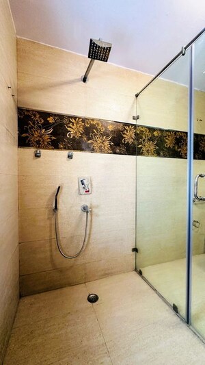 Bathroom in 3 BHK Builder Floor at Hauz Khas – for Rent