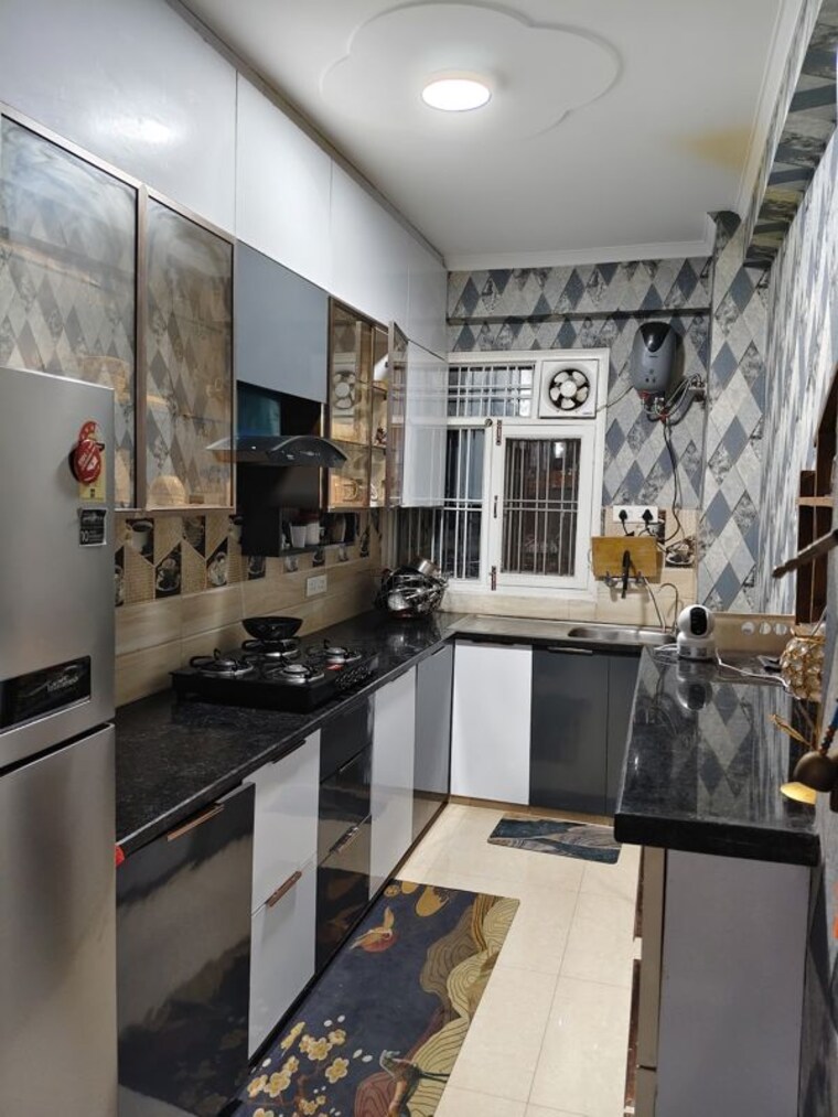 Kitchen, smart-world-gems 3.5 Bedroom 1429 Sq.Ft. Builder Floor In Sector 89 Gurgaon 10149993