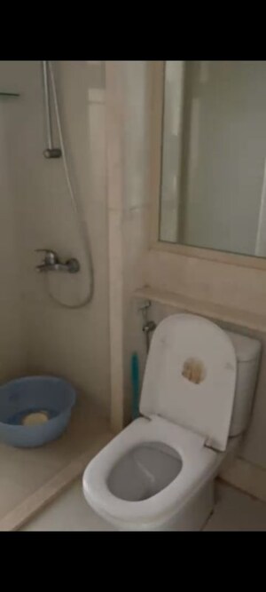 Bathroom in 2 BHK Apartment at Soham Crystal Spires, Thane West – for Sale