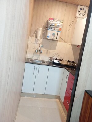Kitchen in 1 RK Builder Floor at East Of Kailash – for Rent