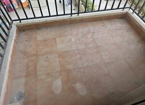 Balcony in 2 BHK Apartment at Spring Meadows, Tech Zone 4 Greater Noida – for Rent