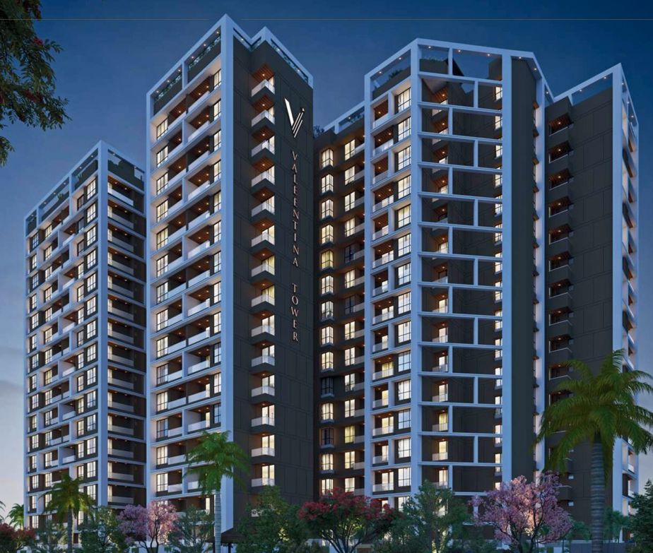 2 BHK Apartment For Sale in Chaandrai Valeentina Tower