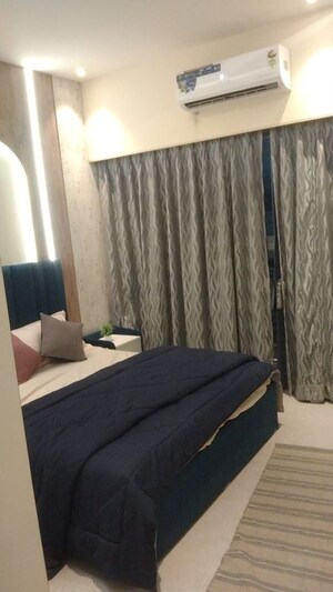 Bedroom in 3 BHK Builder Floor at Shreeji Sky Rise, Kandivali West – for Sale