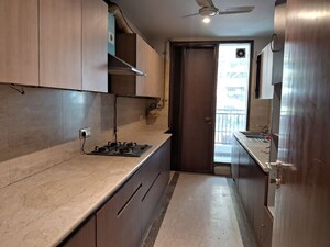 Kitchen in 3 BHK Builder Floor at Greater Kailash I – for Rent