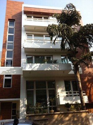 4 BHK Builder Floor – Exterior View View at Saket - for Rent