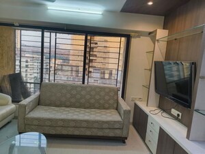 Kitchen in 3 BHK Apartment at Riddhi Tower, Malad East – for Rent
