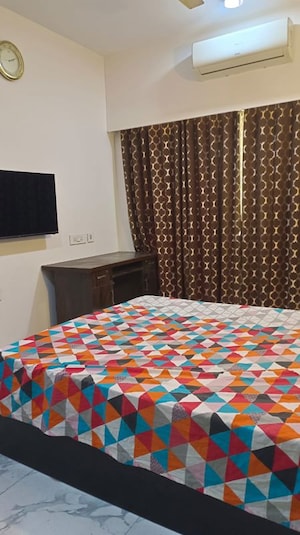 Bedroom in 3 BHK Apartment at Riddhi Tower, Malad East – for Rent