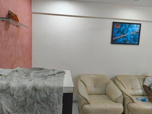 Living Room in 3 BHK Apartment at Riddhi Tower, Malad East – for Rent