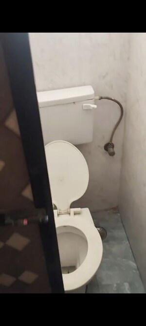 Bathroom in 1 BHK Apartment at Soham Parijat Gardens, Ghodbunder Road – for Rent