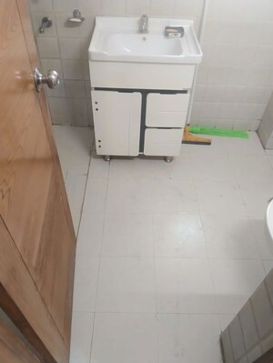Bathroom in 3 BHK Builder Floor at Kalkaji – for Rent