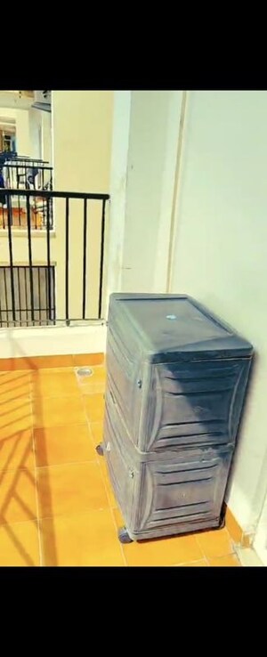 Staircase in 1 BHK Apartment at VVIP Nest, Raj Nagar Extension – for Rent