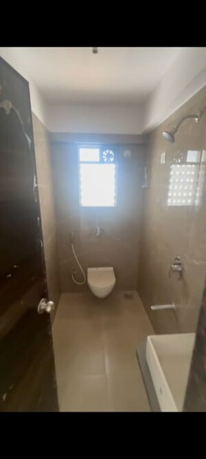 Bathroom in 1 BHK Apartment at Shams Devraj Residency, Malad West – for Rent