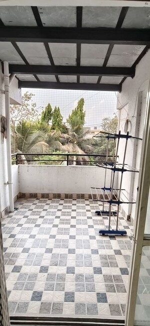 Balcony in 1 BHK Apartment at Wadgaon Sheri – for Rent