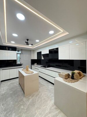 Kitchen in 3 BHK Builder Floor at Sector 65 – for Sale