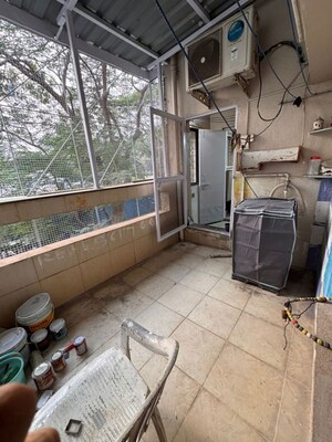 Balcony in 2 BHK Apartment at Punyadham Society, Wadgaon Sheri – for Rent