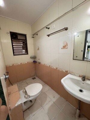 Bathroom in 2 BHK Apartment at Punyadham Society, Wadgaon Sheri – for Rent
