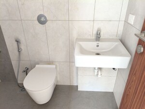 Bathroom in 2.5 BHK Apartment at Vilas Javdekar Yashone Eternitee, Hinjewadi – for Rent