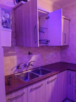 Kitchen in 1 BHK Builder Floor at Kohli One Malibu Town, Sector 47 – for Rent