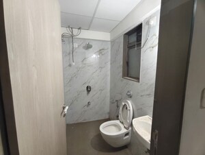 Bathroom in 1.5 BHK Apartment at Rajshree Aranya, Ghatkopar East – for Rent
