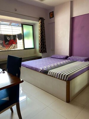 Bedroom in 2 BHK Apartment at Khimawat Bhavan CHS, Andheri East – for Rent