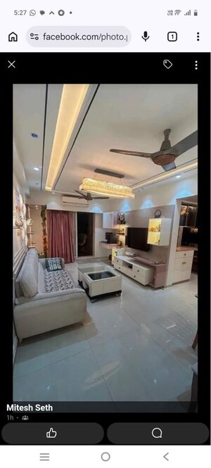 Living Room in 2 BHK Apartment at Patlipada – for Rent