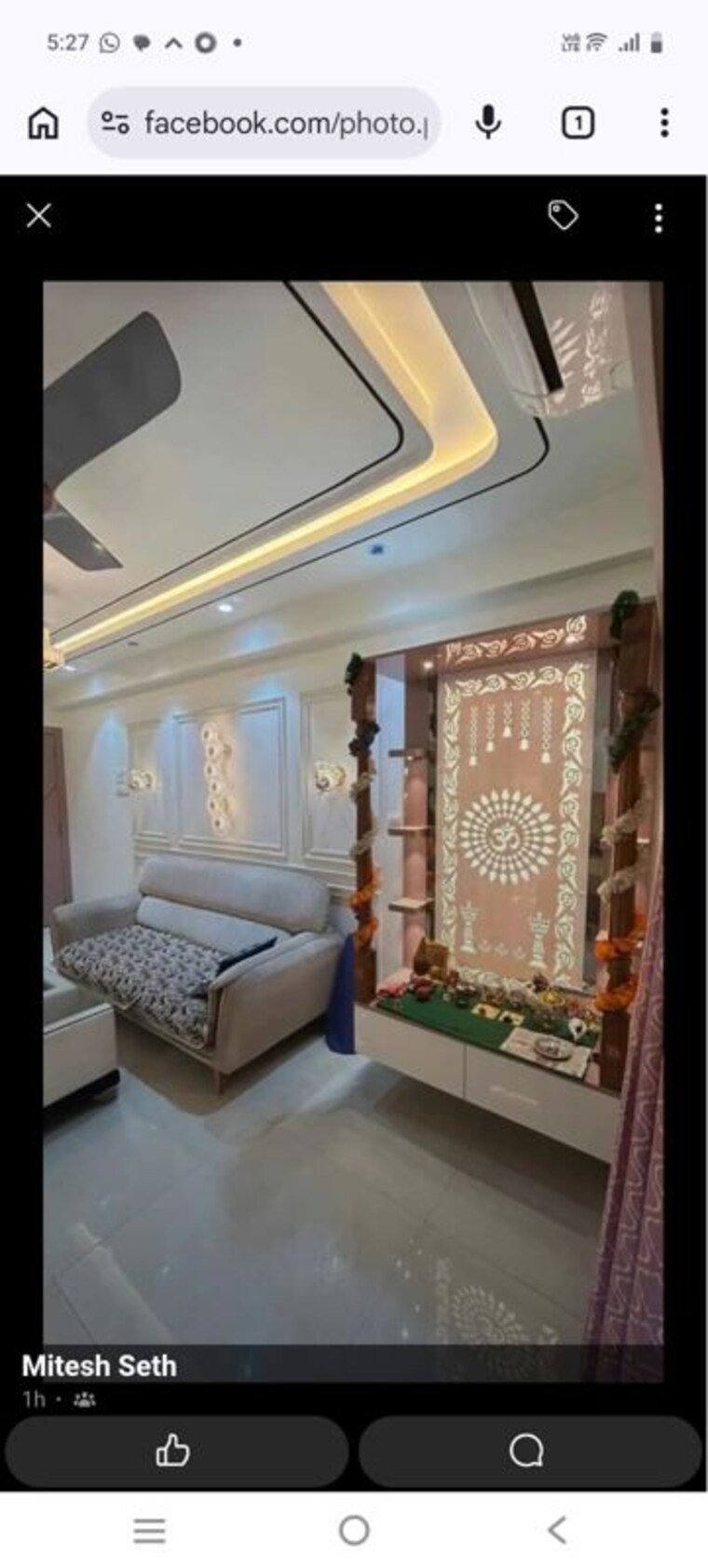 Living Room, patlipada 2 Bedroom 900 Sq.Ft. Apartment In Patlipada Thane 10150835